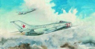 1/48 Микоян-Гуревич МиГ-19С (Trumpeter 02803) сборная модель