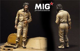 1/35 Арабский танкист, сборный смоляной (MIG Productions MP35-270 Arab Tanker #1)