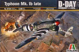 1/48 Hawker Typhoon Mk.IB Late (Italeri 2734) сборная модель