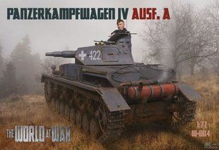 1/72 Pz.Kpfw.IV Ausf.A германский танк + журнал (IBG Models W-004)