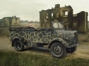 1/35 L1500A Kfz.70 германский армейский автомобиль (ICM 35525), сборная модель