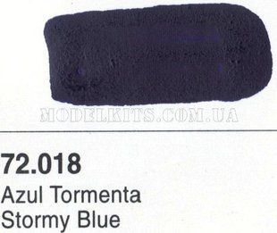 Vallejo Game Color 72018 Синий штормовой (Stormy Blue) 17 мл