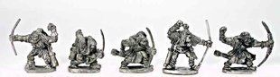 Mirliton Miniatures - Миниатюра 25-28 mm Fantasy - Goblins with Bow - MRLT-GO005