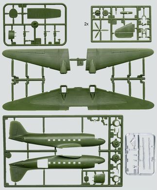1/144 Douglas AС-47D Spooky (Roden 310) збірна модель