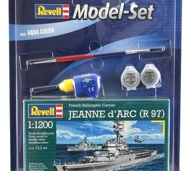 1/1200 Jeanne d'Arc (R97) французский крейсер + клей + краска + кисточка (Revell 65896)