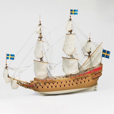1/65 Шведський лінійний корабель Vasa, серія Premium (Artesania Latina 22902 Swedish Warship Vasa), збірна дерев'яна модель