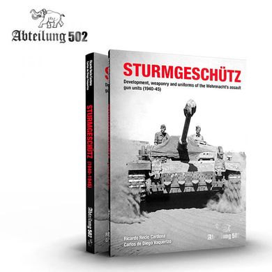 Книга "Sturmgeschutz. Development, weaponry and uniforms of the Wehrmacht's assault gun units 1940-45" Racardo Recio Cardona, Carlos de Diego Vaquerizo (англійською мовою)