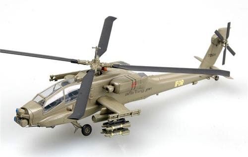 1/72 Boeing AH-64A Apache 2-227, Head Hunters US Army, готовая модель (EasyModel 37025)