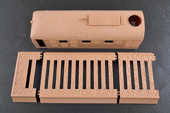 1/35 Wehrmachtslokomotive V188 германский дизельный локомотив (Trumpeter 00225), сборная модель