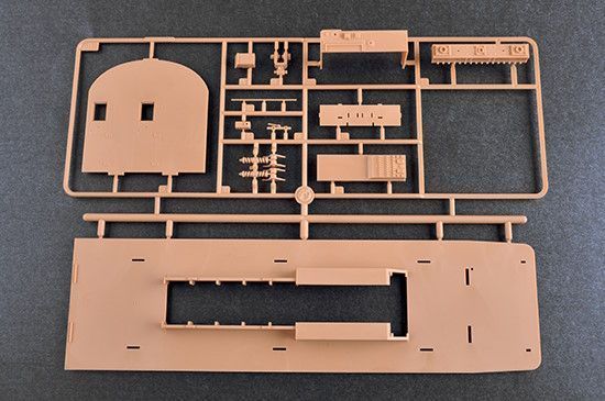 1/35 Wehrmachtslokomotive V188 германский дизельный локомотив (Trumpeter 00225), сборная модель