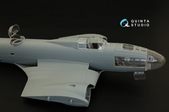 1/48 Остекление для самолета Ил-4, для моделей Xuntong/Bobcat, вакуумное термоформование (Quinta Studio QC48100)