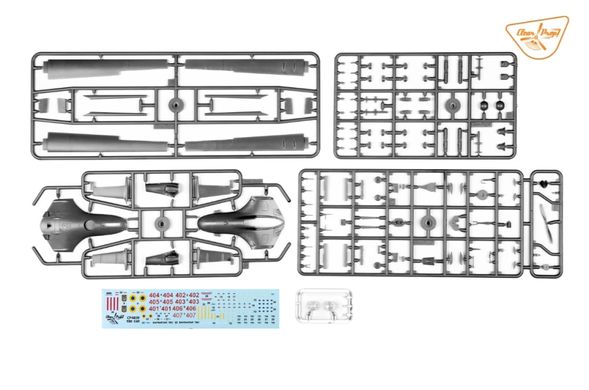 1/48 БПЛА TB.2 Bayraktar Воздушных сил Украины, серия Starter kit (Clear Prop CP4809), сборная модель