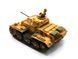 1/35 Немецкий танк Pz.Kpfw.II Ausf.J с фигуркой, готовая модель авторской работы