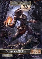 Wolf #2 Token Magic: the Gathering (Токен) GnD Cards