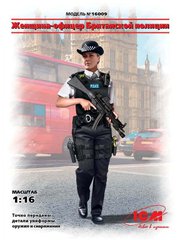 120мм Офіцер британської поліції (ICM 16009), збірна фігура, пластикова