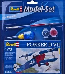 1/72 Fokker D.VII + клей + краска + кисточка (Revell 64194)