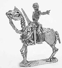 Mirliton Miniatures - Миниатюра 25-28 mm Fantasy - Skeleton Cavalry Champion - MRLT-UD019