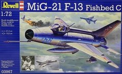 1/72 Микоян-Гуревич МиГ-21Ф-13 советский истребитель (Revell 03967)