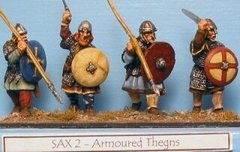 Gripping Beast Miniatures - Armoured Thegns (4) - GRB-SAX2