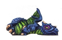 Fenryll Miniatures - Baby Dragon : Lying - FNRL-TC41