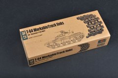 1/35 Траки для танков Т-64, сборные пластиковые рабочие, 160 штук (Trumpeter 02051)