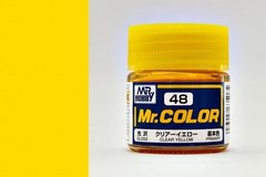 Mr. Color C048 Clear Yellow Желтый прозрачный, нитро 10 мл