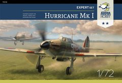 1/72 Hurricane Mk.I британський винищувач, серія Expert Set (Arma Hobby 70019), збірна модель