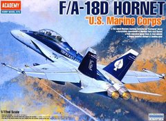 1/72 F/A-18D Hornet корпусу морської піхоти США (КМП) (Academy 12422), збірна модель