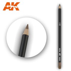 Олівець для везерінгу та ефектів "Сепія" (AK Interactive AK10010 Weathering pencils SEPIA)