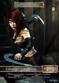 Assassin #1 Token Magic: the Gathering (Токен) GnD Cards
