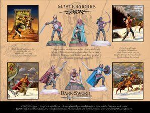 Elmore - Elmore Masterworks Set № 6 - Dark Sword DKSW-DSM1006