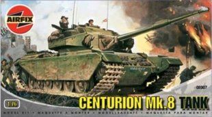 1/76 Британский танк Centurion Mk.8 (Airfix 02307) сборная модель