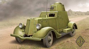 1/48 БА-20 советский бронеавтомобиль (ACE 48109), сборная модель