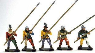 Mirliton Miniatures - Миниатюра 25-28 mm Fantasy - Spearmen 2 (second rank) - MRLT-ME023
