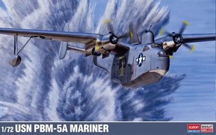 1/72 USN PBM-5A Mariner американський гідроплан (Academy 12586), збірна модель