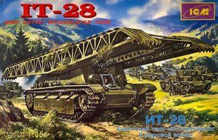 1/35 ІТ-28 радянський танк-мостоукладальник (ICM 35081), збірна модель