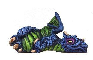 Fenryll Miniatures - Baby Dragon : Lying - FNRL-TC41