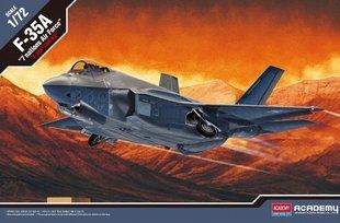 1/72 Винищувач F-35A Lightning II "7 nations Air Force" (Academy 12561), збірна модель