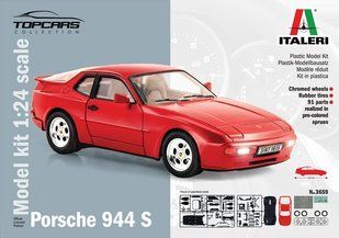 1/24 Автомобиль Porsche 944 S, цветной пластик (Italeri 3659) сборная модель