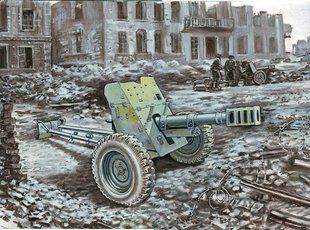 1/72 Німецька піхотна гармата 7,5 cm IG 37 (UM Military Technics UMMT 664), збірна модель