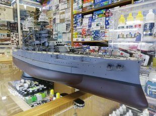 1/200 USS Arizona BB-39 американський лінкор, готова&nbsp;модель (авторська&nbsp;робота)