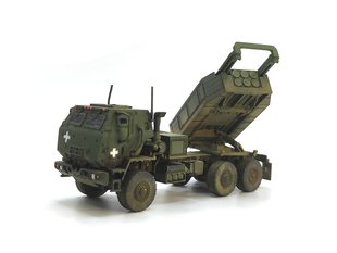 1/72 РСЗВ M142 HiMARS Збройних Сил України, готова модель авторської роботи