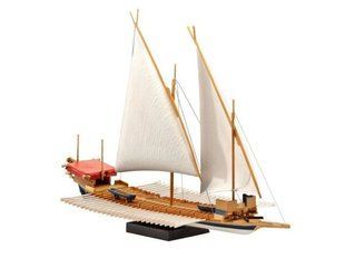 1/450 Галера La Reale + клей + краска + кисточка (Revell 65897)