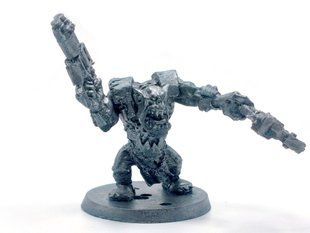 Ork Warboss, мініатюра Warhammer 40000, металева