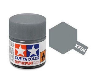 Фарба Tamiya XF-66 Light Grey, матова акрилова, 10 мл (Tamiya 81766)