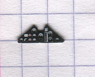 1/72 Приборная панель для PZL P.11c (Yahu Models YMA7212), металл