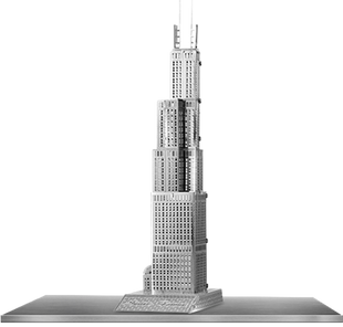Sears Tower, збірна металева модель (IconX ICX013) 3D-пазл
