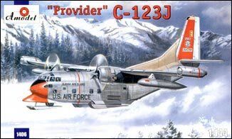 1/144 C-123J (Amodel 1406) сборная модель