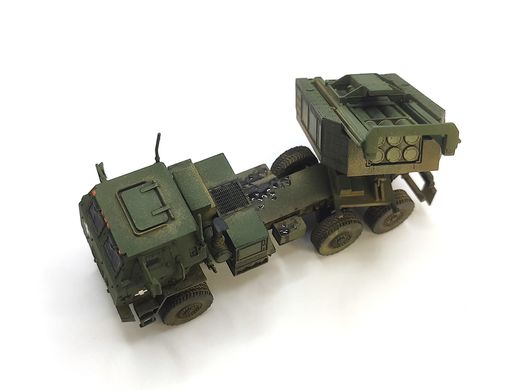 1/72 РСЗВ M142 HiMARS Збройних Сил України, готова модель авторської роботи