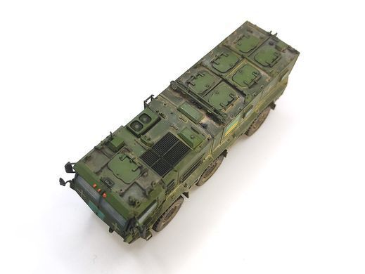 1/72 Трофейний український бронеатомобіль КамАЗ-63968 "Тайфун-К", готова модель авторської роботи